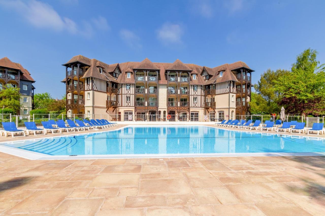 Bel Appartement Cosy En Residence Avec Piscine 多维尔 外观 照片